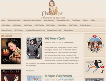 Tablet Screenshot of glamourdaze.com